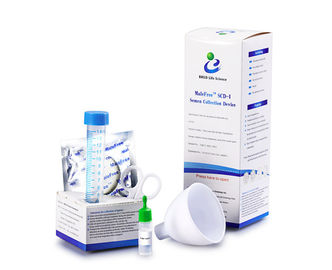 Dispositif non Spermicidal de collection de sperme avec le préservatif/tube de collection de sperme