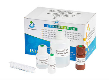 Kit masculin d'essai de fertilité d'utilisation facile/kit masculin de diagnostic de stérilité pour le plasma séminal