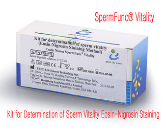 Kit professionnel de viabilité de kit d'essai de vitalité de sperme/sperme pour la vitalité de sperme de détermination