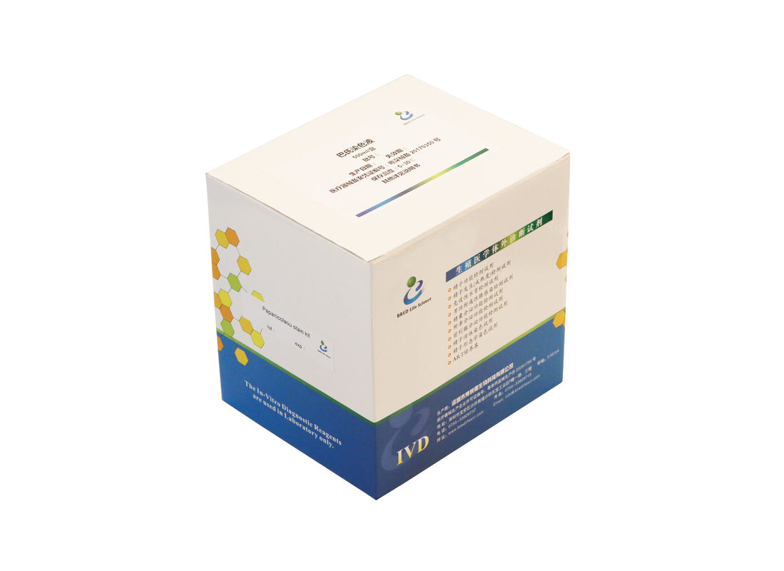 Kit de tache de Papanicolaou de morphologie de sperme 500 ml/Kit pour le diagnostic d'infertilité masculine